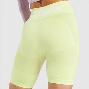 Gymshark Flex Cycling Shorts- Green Marl